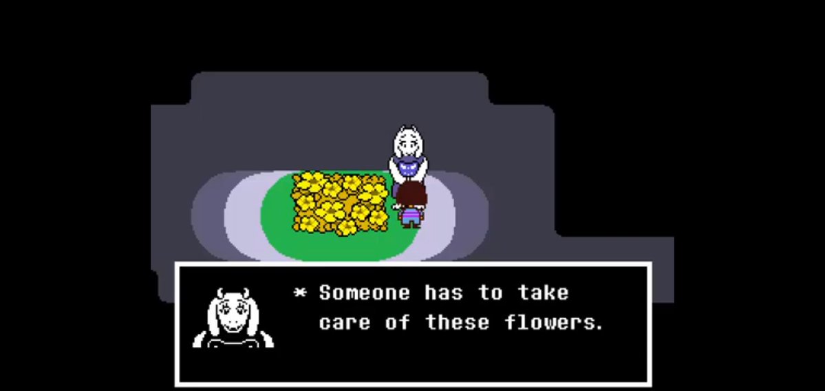 RandomSecrets1's tweet photo. I was replaying Chapter 5 when my brain finally connected the fact that all of the Dreemur family has said this  exact line almost word to word. Asgore is the only one that said it in Deltarune as of right now. https://t.co/cr8NMr8LUV