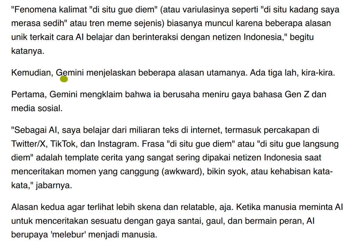 mamdanesia's tweet photo. @smekdoncat emang bisa ya AI dijadiin narsum berita? 😭 https://t.co/PKQkfdZZiS