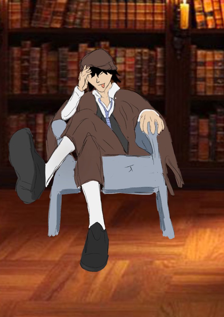 Trubel_Jatz's tweet photo. Rampo edogawa #ranpo #rampo #bsdfanart https://t.co/YtnXZuG06C