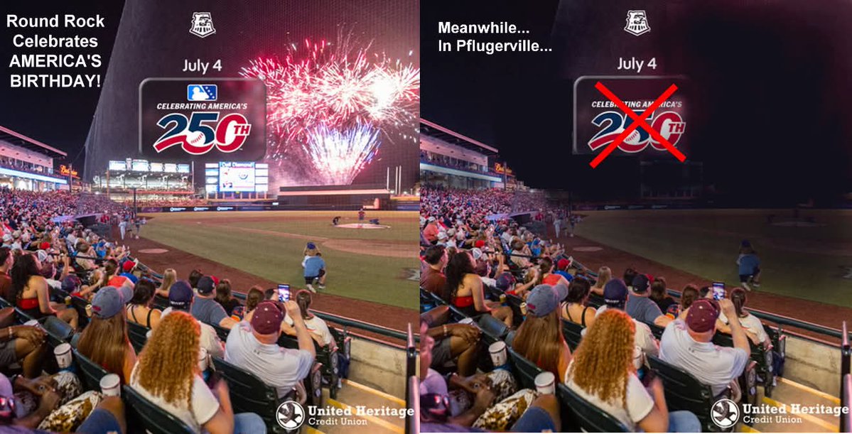 Vtr_Racing's tweet photo. Pflugerville forgot the 250th birthday https://t.co/6Elc1jlB9W