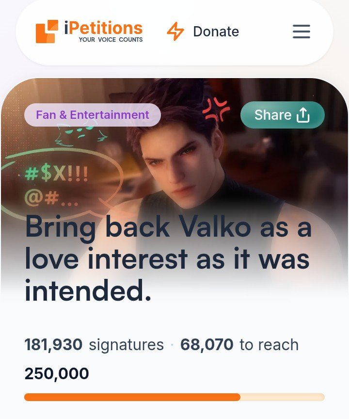 oxiddys's tweet photo. FALTA POCO PARA LLEGAR A 200K 

FIRMEN FIRMEN 

#BringBackValko https://t.co/WT054krTuJ