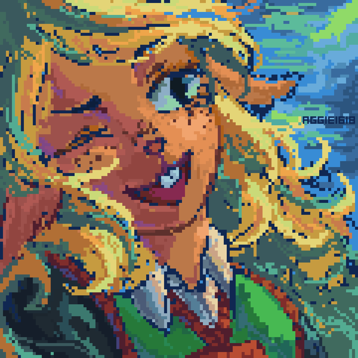 aggie1618's tweet photo. Noelle might be my favorite deltarune character idk
#deltarune #pixelart https://t.co/EkjSpJ2xrf