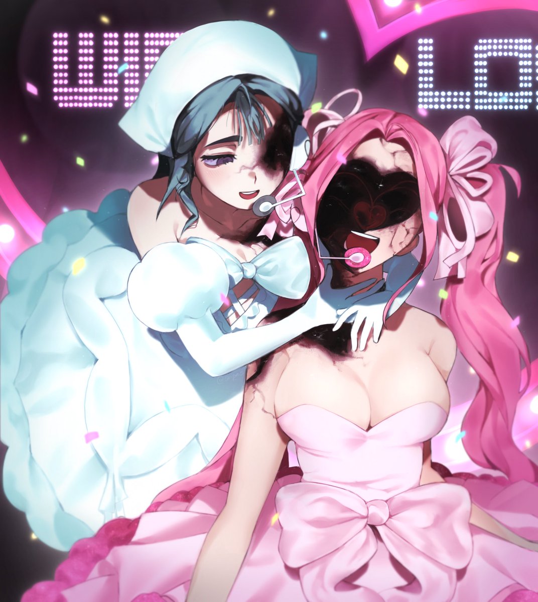 HungryStripes's tweet photo. #zombiestage #ZOMST 💗🩵 https://t.co/gIpUJxGx8U