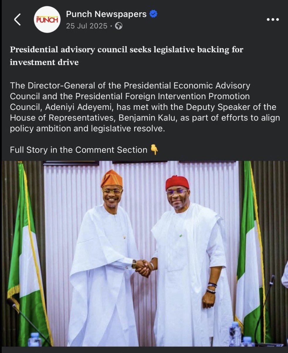 OfficialChidire's tweet photo. Mr. @aonanuga1956 

How in the world did a "fictitious" agency headed by on faceless Mr. Adeniyi Adeyemi Matthew end up with N1.3 billion in the 2026 budget prepared, signed and disbursed by the presidency?

The Senate and House of Representative as some point wrote a memo and met with the head of the same fictitious agency.