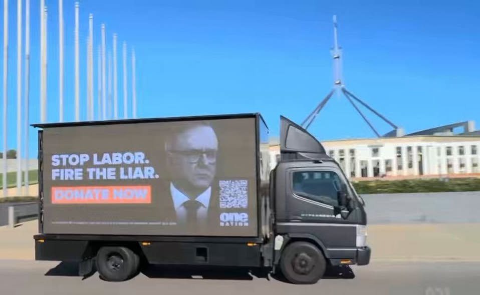 PaulineHansonOz's tweet photo. One Nation's Fire The Liar campaign is just inches away from crossing over $5 million in grassroots donations from more than 78,000 people.

Australia's most successful political fundraising campaign can cross this huge milestone with a final push from you today: https://t.co/nylzXyOqmP