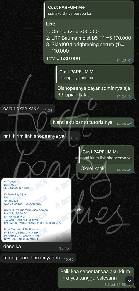 cinderrre's tweet photo. CEK TESTI SKINCARE by Beautyladies🎀 https://t.co/uuGqjUXDzB