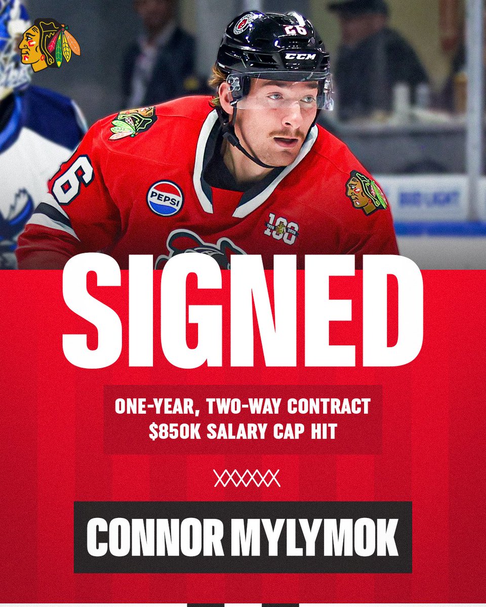 NHLBlackhawks's tweet photo. welcome to Chicago, Connor ‼️

📰 ➡︎ https://t.co/KIPhooiCYt https://t.co/6lDtXFWMkp