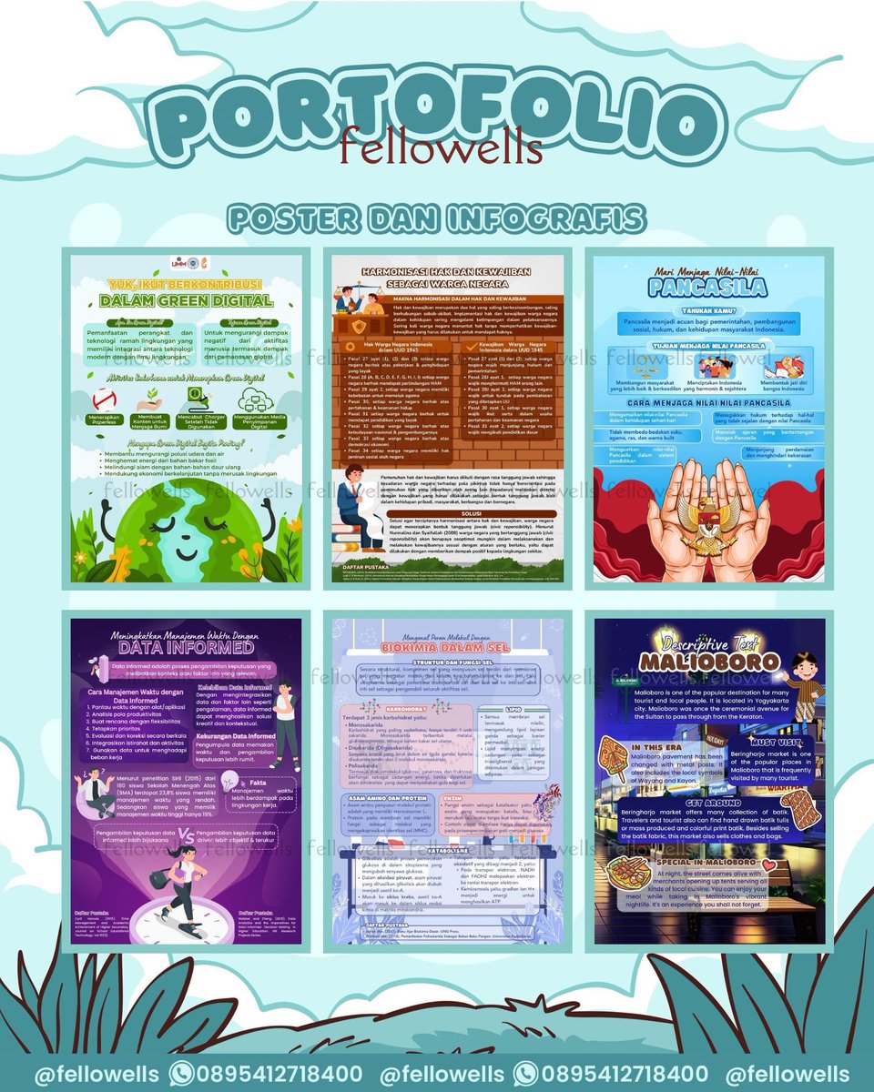 fellowells's tweet photo. @renjuniiee sini kak bisa selesai sore ini

fee 55k free link canva nya, bisa payment di akhir dijamin ga ghosting🙌🏻

wa aku ya kak kalo mau dibantu tugasnya https://t.co/ZpmH9rcafG https://t.co/EAbUQbFLWD