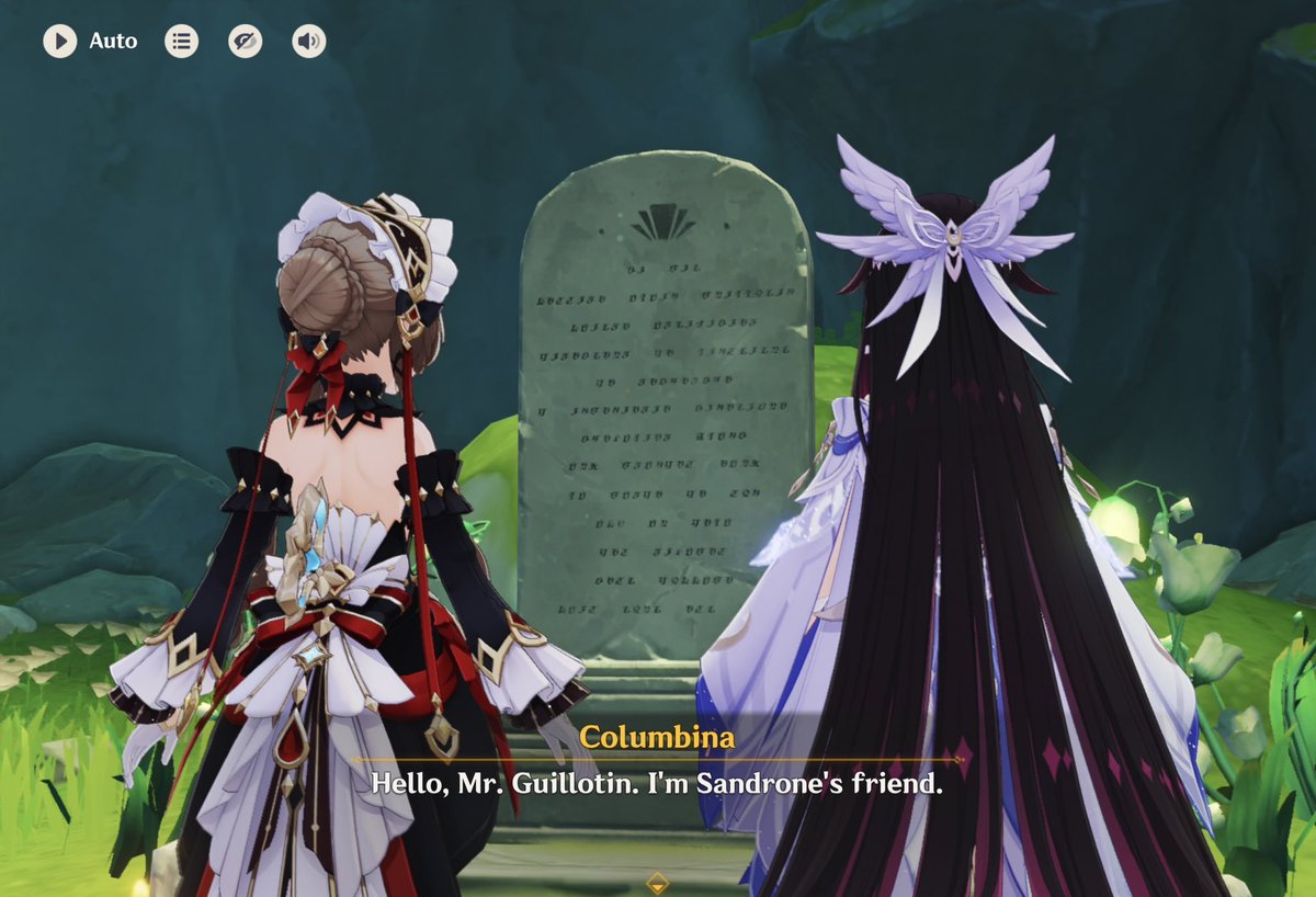 dronelenia's tweet photo. bina visiting alain's grave to ask permission to claim her daughter as her forever and ever wifey https://t.co/nbN9GPUprf