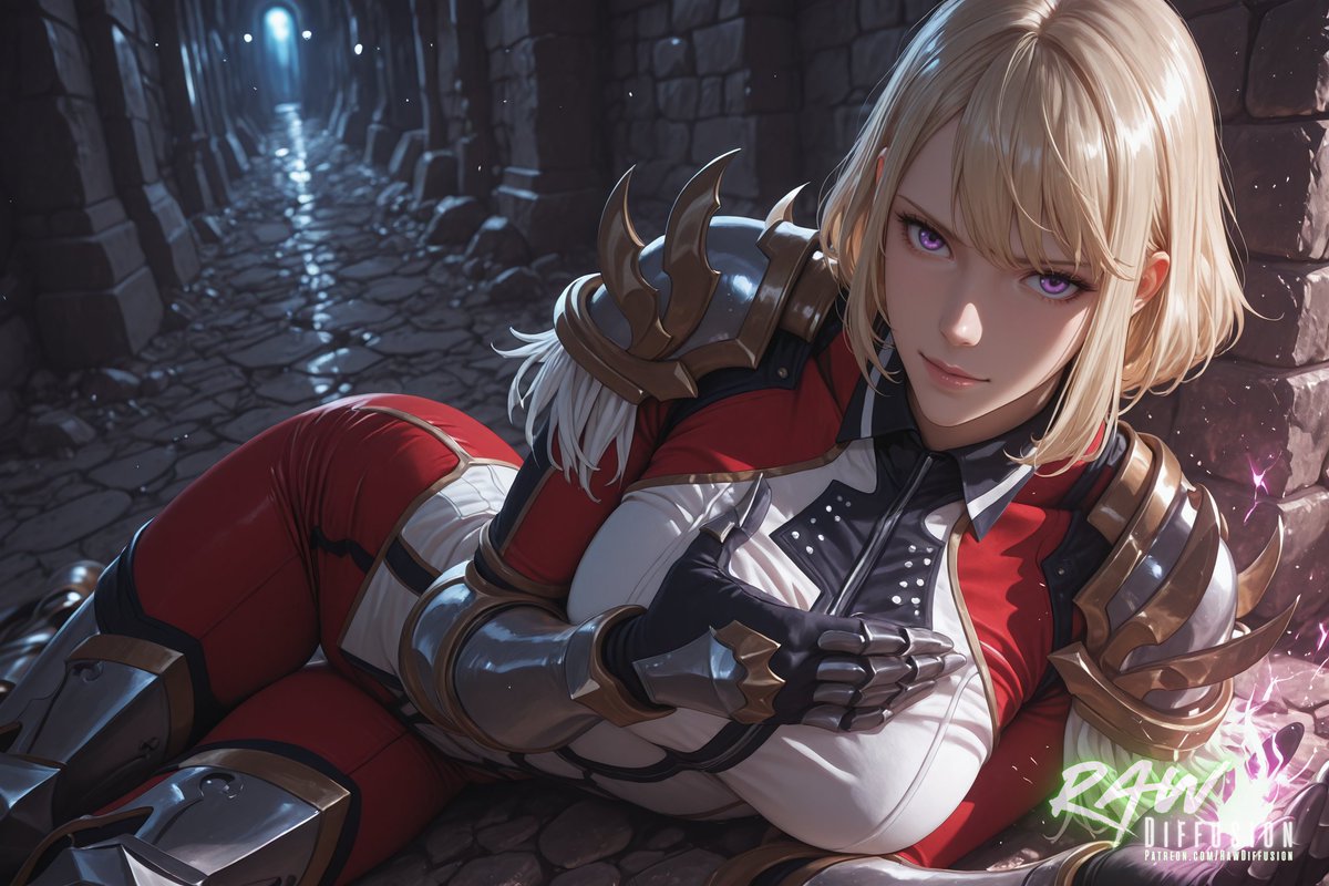 Wataaa This S-rank hunter moves with deadly grace. Her figure and strength are ...