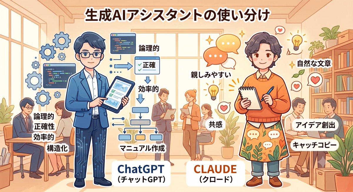 3_ize's tweet photo. 【最近よく聞くAI「Claude（クロード）」って何がスゴいの？🤔】

ChatGPTやGeminiはすっかりお馴染みになりましたが、いまその強力なライバルとして大注目されているのがClaudeです。

名前は聞くけどよく知らない…という方向けに、何が違うのかを分かりやすく解説します👇

📌まず抑えたいClaudeの2つのポイント

●「記憶力」と「長文読解力」
長い資料を読ませたら途中でフリーズしたり、前の内容を忘れたりした経験はありませんか？
Claudeは数百ページの分厚い資料も丸ごと読み込んでサクサク処理してくれます！

●人間らしい自然な日本語
いかにもAIが書いた文章だな…🧐と思うこと、最近増えていませんか？
他のAIに比べると、人間が書くような自然な文章に仕上げてくれます✍️

では、王道のChatGPTと実際の文章作成でどう違うのか？
弊社のシステムをお題にガチ比較した結果はツリーへ！👇

#AI #claude #chatgpt #gemini #生成AI