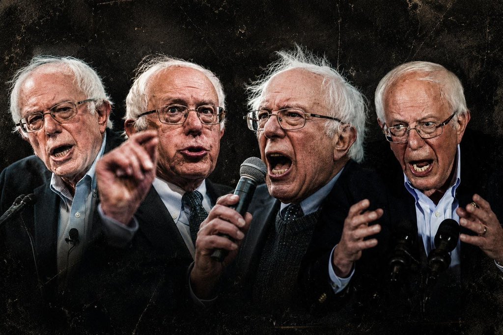 Republicans's tweet photo. Group photo of everyone Bernie Sanders has lifted out of poverty https://t.co/QaIipnHmBw