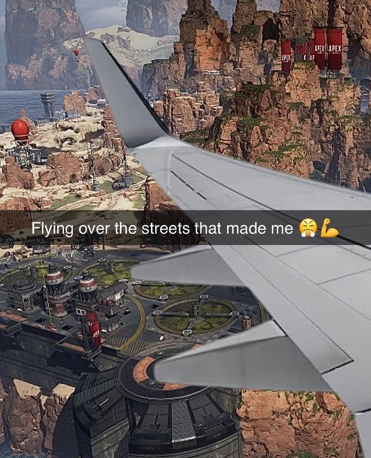 lunypex's tweet photo. remember where you came from, apex legends https://t.co/DXQ9eaoOL3