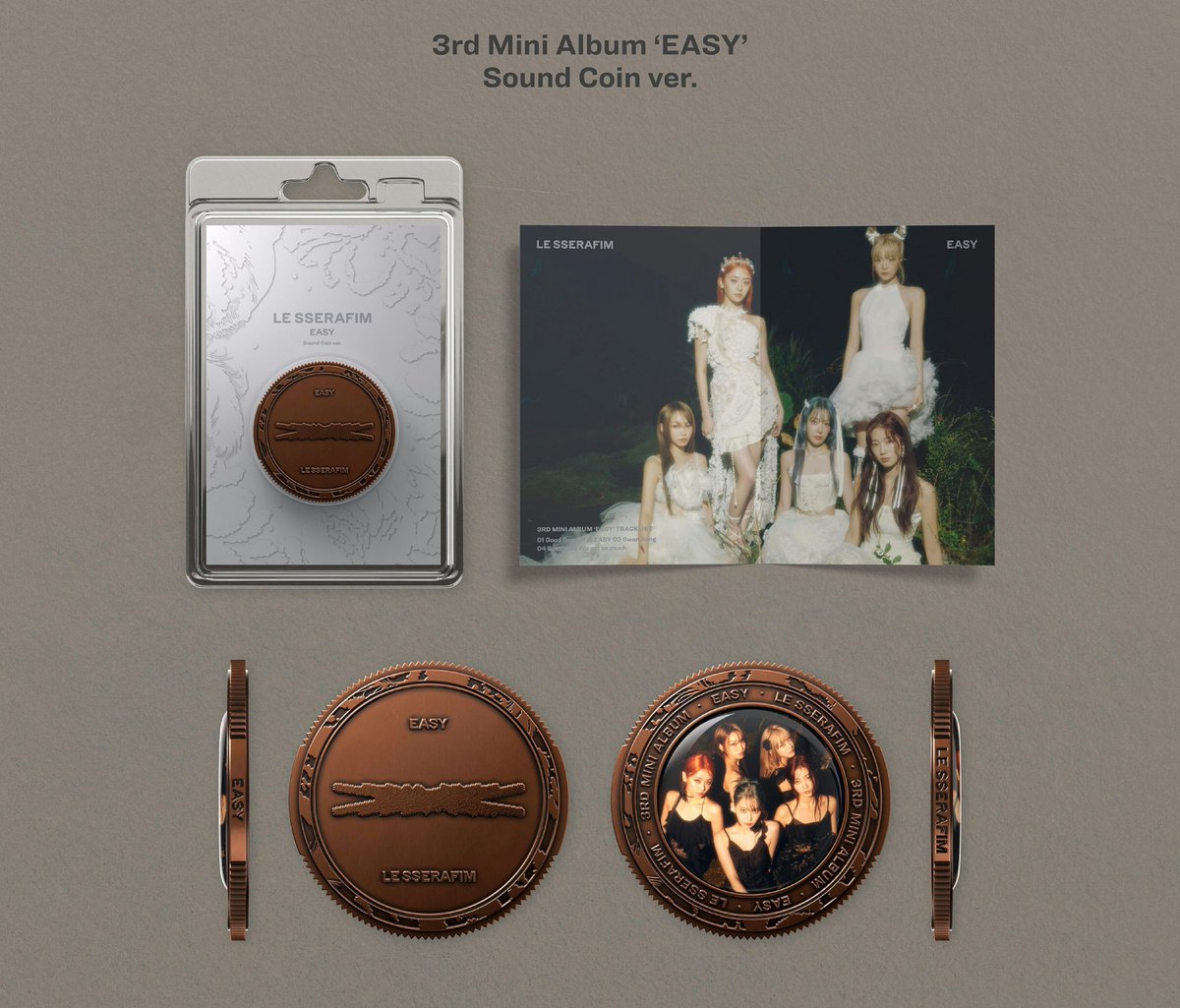 Lesserafim_mx's tweet photo. [📣] LE SSERAFIM estará lanzando una colección de sus álbums en una Sound Coin Ver. Además de un llavero y binder.

🗓️ Pre-Orden 1 de Julio || 8PM CDMX
Envío 4-11 de Septiembre 

©️®️ https://t.co/zIhmlgg4k6

#르세라핌 #le_sserafim #lesserafim_mx https://t.co/7E5J3vmKFO