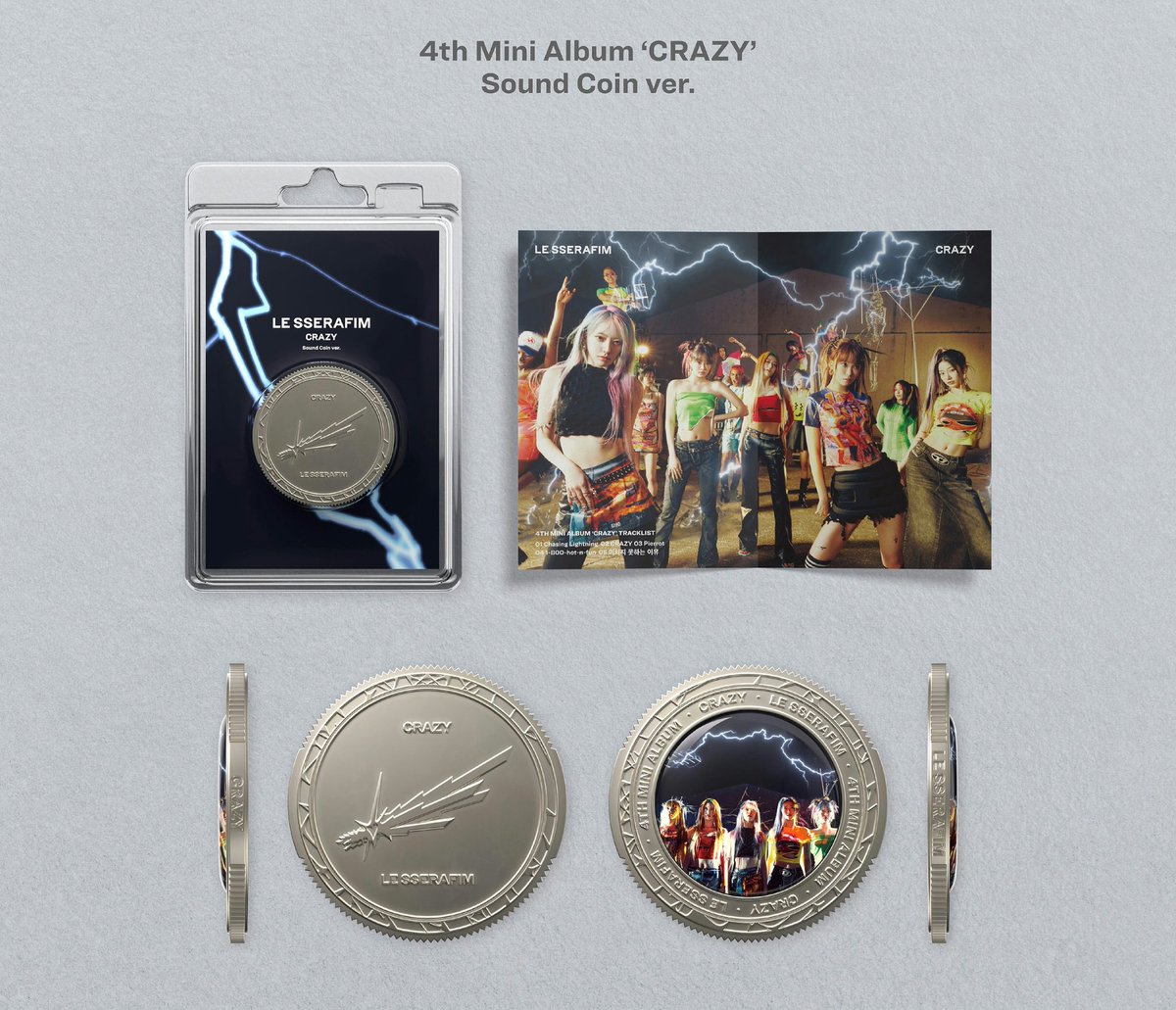 Lesserafim_mx's tweet photo. [📣] LE SSERAFIM estará lanzando una colección de sus álbums en una Sound Coin Ver. Además de un llavero y binder.

🗓️ Pre-Orden 1 de Julio || 8PM CDMX
Envío 4-11 de Septiembre 

©️®️ https://t.co/zIhmlgg4k6

#르세라핌 #le_sserafim #lesserafim_mx https://t.co/7E5J3vmKFO