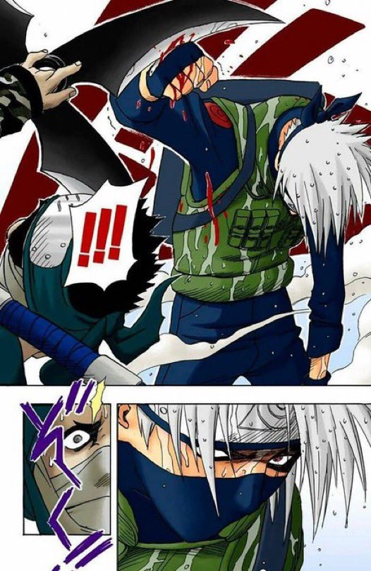 jin_wo_sung11's tweet photo. Why could Kakashi barely handle Zabuza but was able to go toe on toe with Obito? 🤔 https://t.co/J5rPnKRvM4
