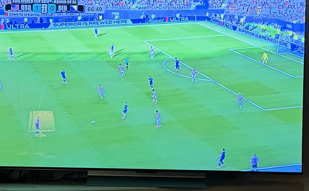 JackSats1's tweet photo. This sport sucks! #Fifasucks. Red carding US player was BS. No intention at all to foul. https://t.co/wpwinFmC2J