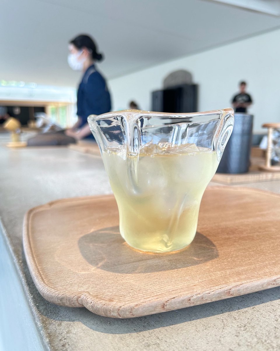 AmijimaChaya's tweet photo. 冷茶始めました🎐　@FujitaMuseum https://t.co/1ohZlihASD