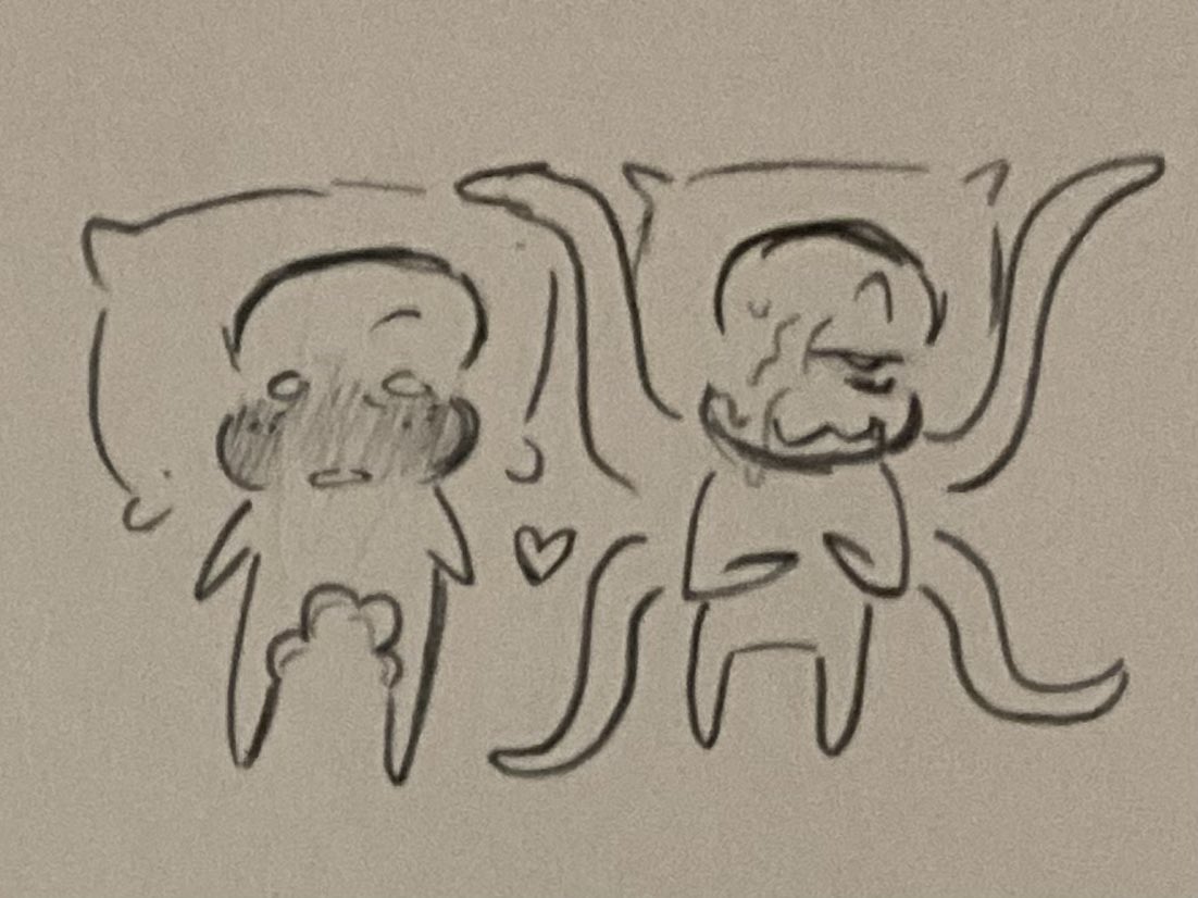 outersart's tweet photo. silly nightberry doodle https://t.co/cfu000jI6O