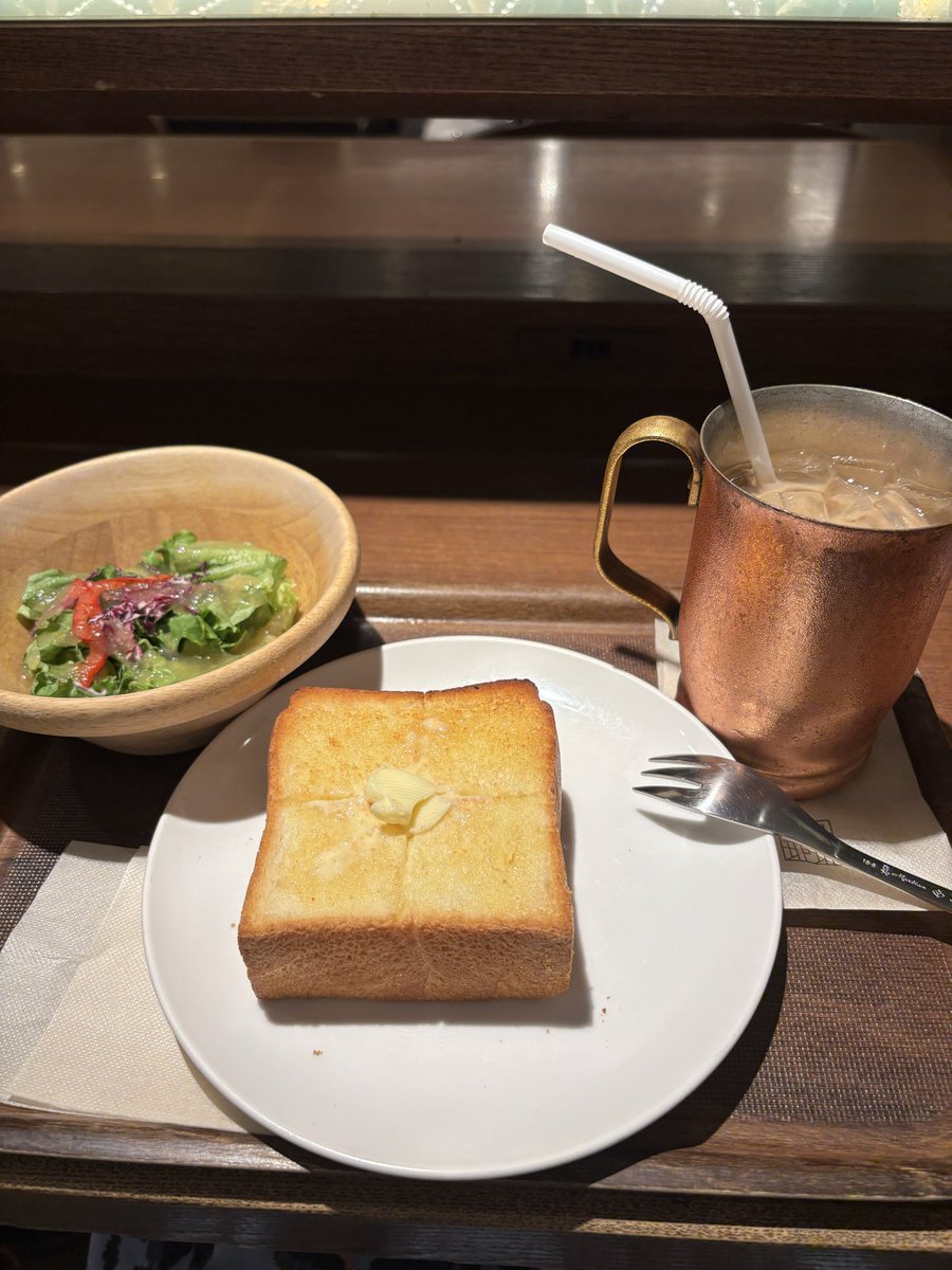 mimi616_bule's tweet photo. モーニングした😋 https://t.co/55qFRFyOtj