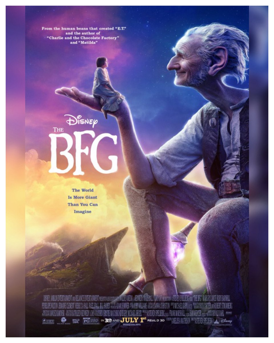 WreckLeaguePod's tweet photo. 10 Years #TheBFG Starring: #MarkRylance #RubyBarnhill #PenelopeWilton #JemaineClement #RebeccaHall #RafeSpall #BillHader Directed By: #StevenSpielberg
#WreckLeaguePodcast https://t.co/6IVsa5tmkk