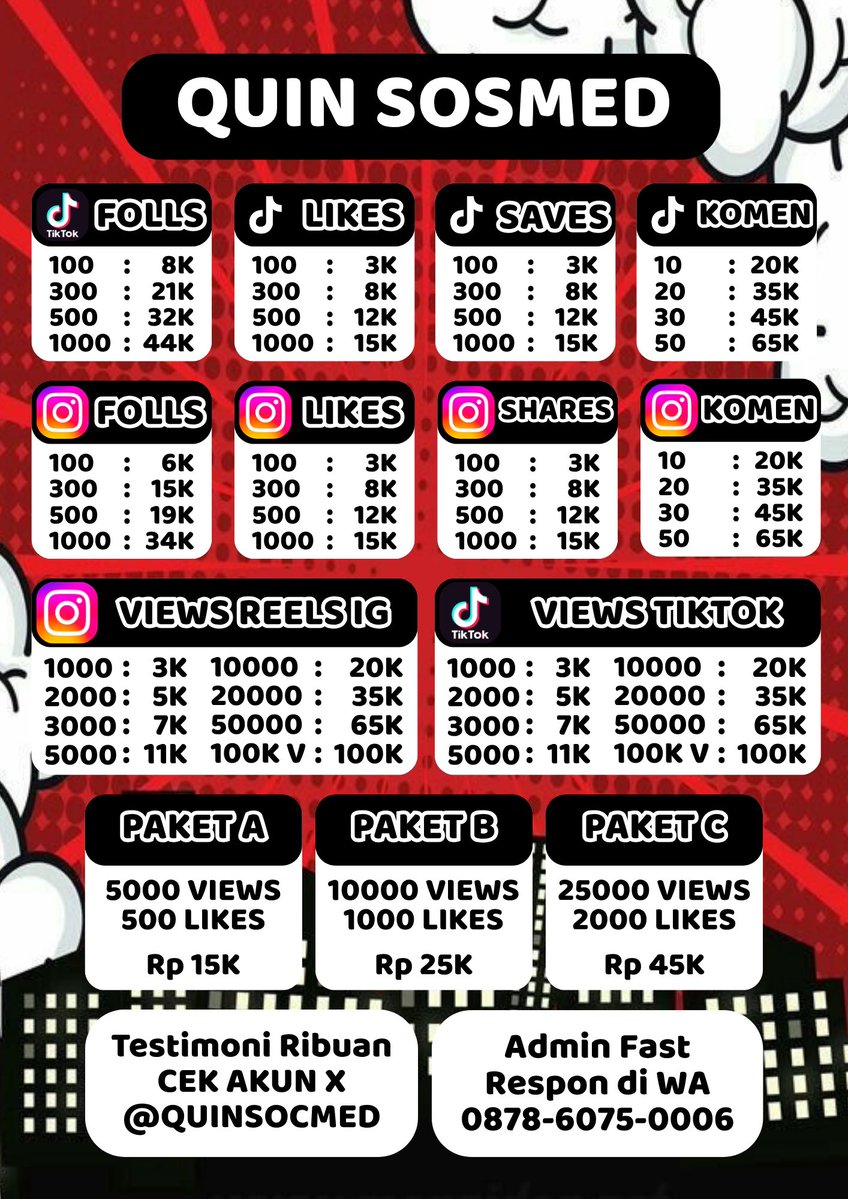 allegae's tweet photo. Fastprocess &amp; Aman — Jasa Sosmed Sejak 2O18 

💌 : https://t.co/VIlJOmwFNJ
💗 testi cekpinned

jual tiktok ig like foll view likes beli trusted upfoll follower followers folls views jasa comment save komen save share buzzer indo shopee permanen murah instagram indonesia zonauang https://t.co/lZOgXYz2kR