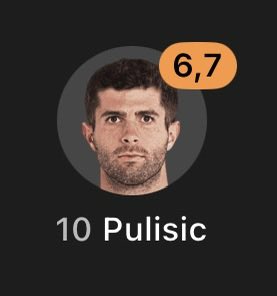 heki2x's tweet photo. Pulisic has to be the most overrated player this World Cup. Provides nothing for the team😭 https://t.co/cip4yggm6d