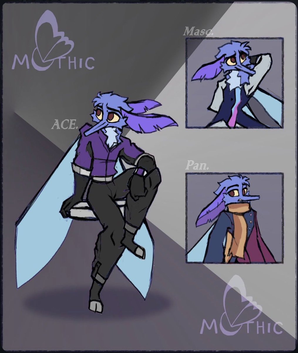 MothicDaze's tweet photo. Version 2 
#characterdesign #bugoc #insectoid https://t.co/7Q4CpEpeyL