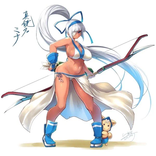 唐突に貼る真鏡名ミナさん 初のガチ恋格ゲーキャラだったかも