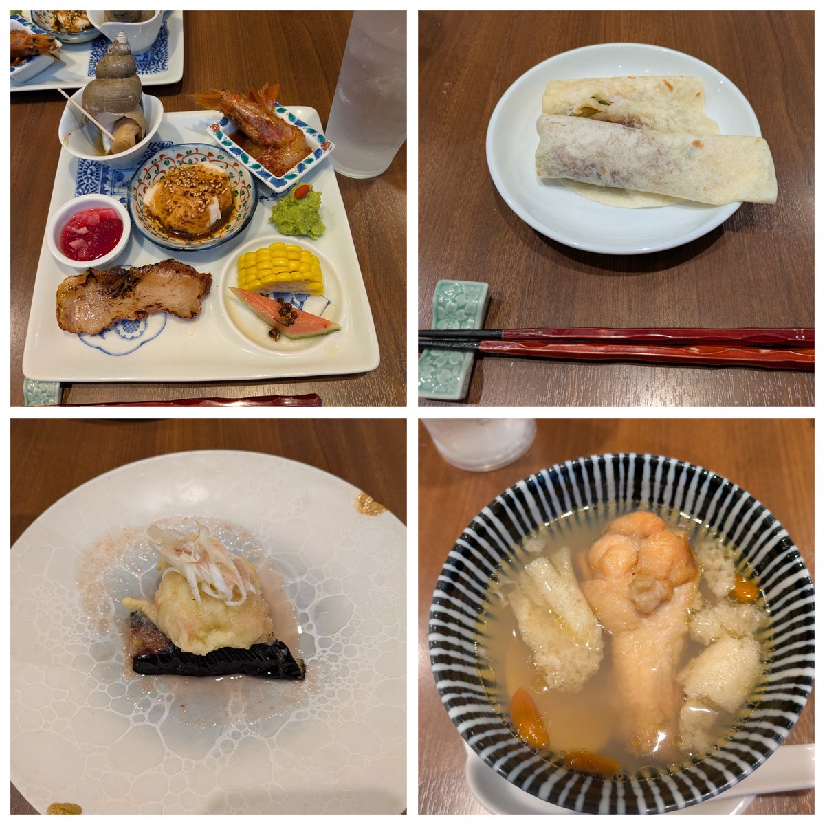 jun0211kkl's tweet photo. 先週は勤務先で超豪華な食事会中華
（🦐🦀鮑満載）を頂いたり、
週末遊びに行ったりで美味しいものたくさん食べた😊

今日は久しぶりお休みで座ったまま
全然動けない😅
やっとGH5のブックレットをチェックできそう。 https://t.co/9eMsG6UFwp