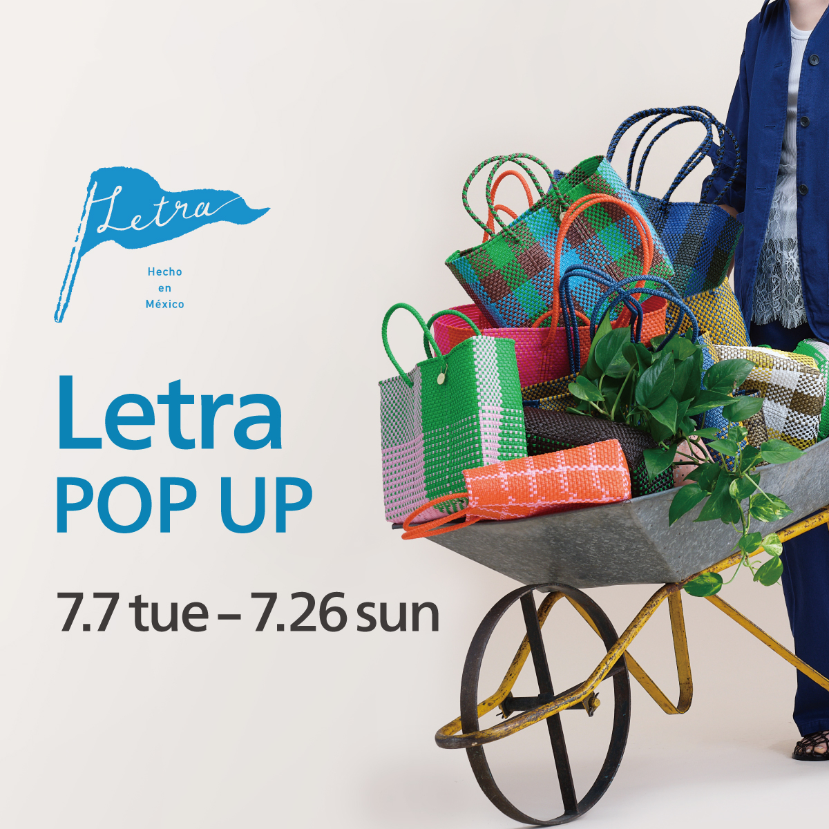 Shop News】スミスの一部店舗では、「Letra POP UP」フェアを開催し