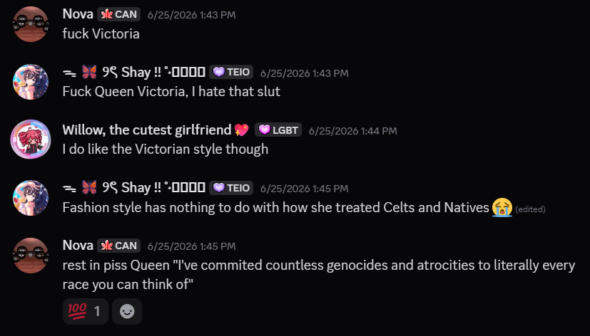 5562novascotia's tweet photo. all my fellas hate Queen Victoria🔥 https://t.co/ZMzPKk22XP