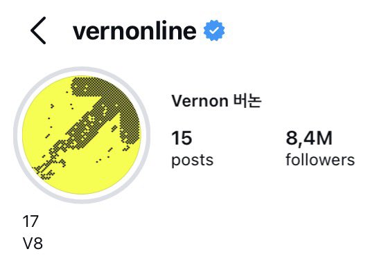 HVC_INA's tweet photo. VERNON instagram NEW profile💛↗️

#VERNON #버논 https://t.co/NtAopZPKUN