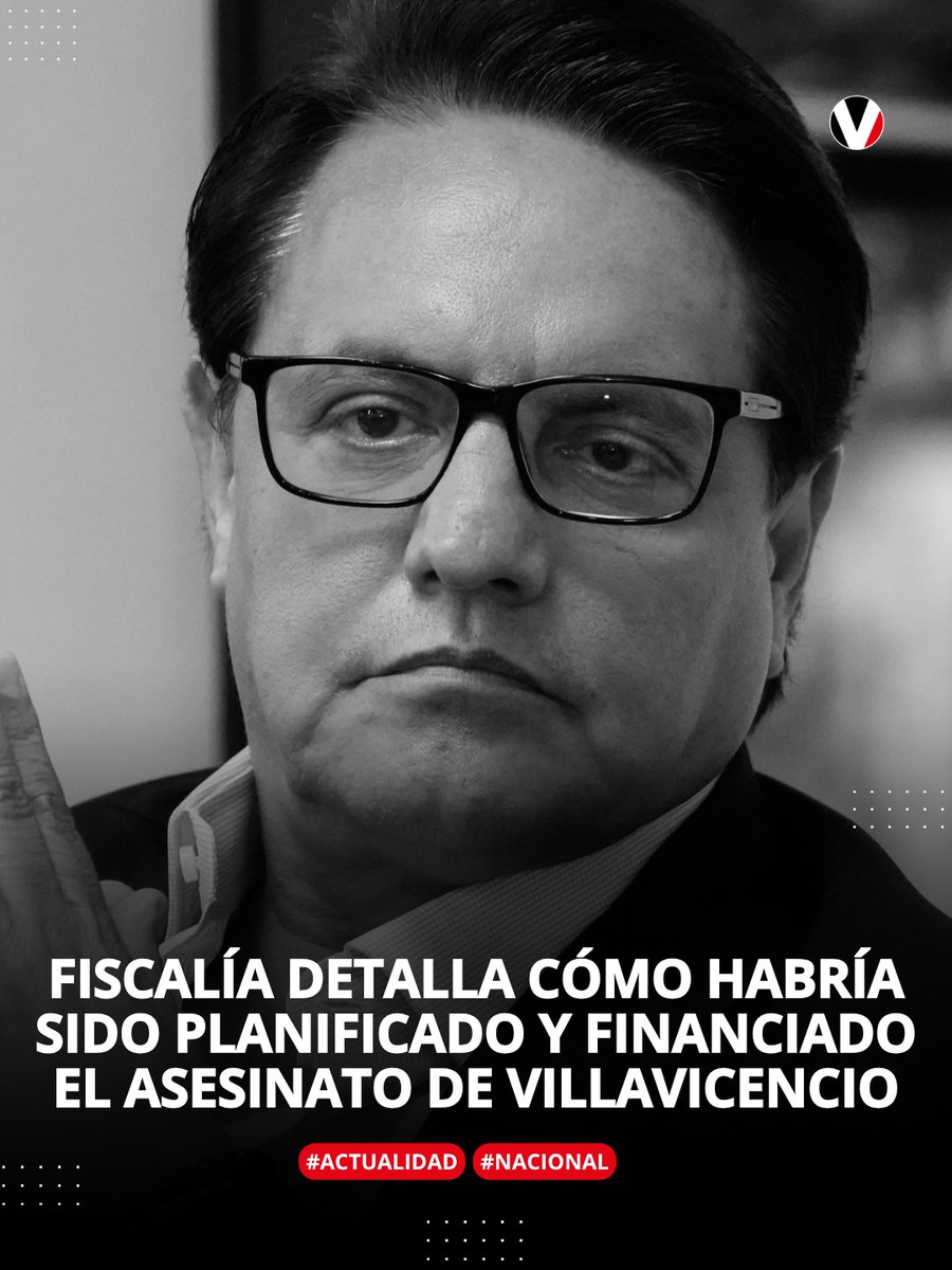 revistavistazo's tweet photo. ⚖️ 📄 La Fiscalía presentó su acusación contra siete procesados por el asesinato del excandidato presidencial Fernando Villavicencio. Conozca el rol que cada uno supuestamente tuvo en el crimen
▶️ https://t.co/EL6RCiyJ18 https://t.co/Ib3RlAGy1b