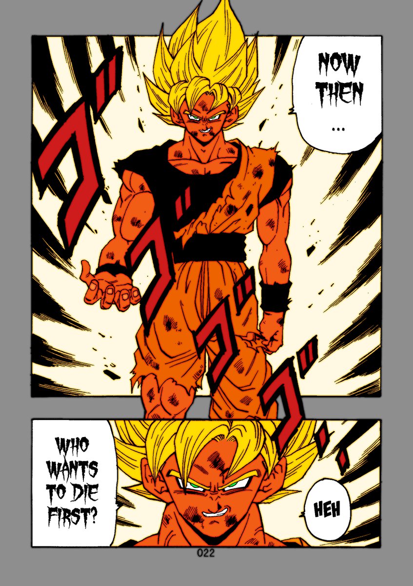 DBTheStrongest's tweet photo. Kakarot?! https://t.co/0uQcfFPxI4