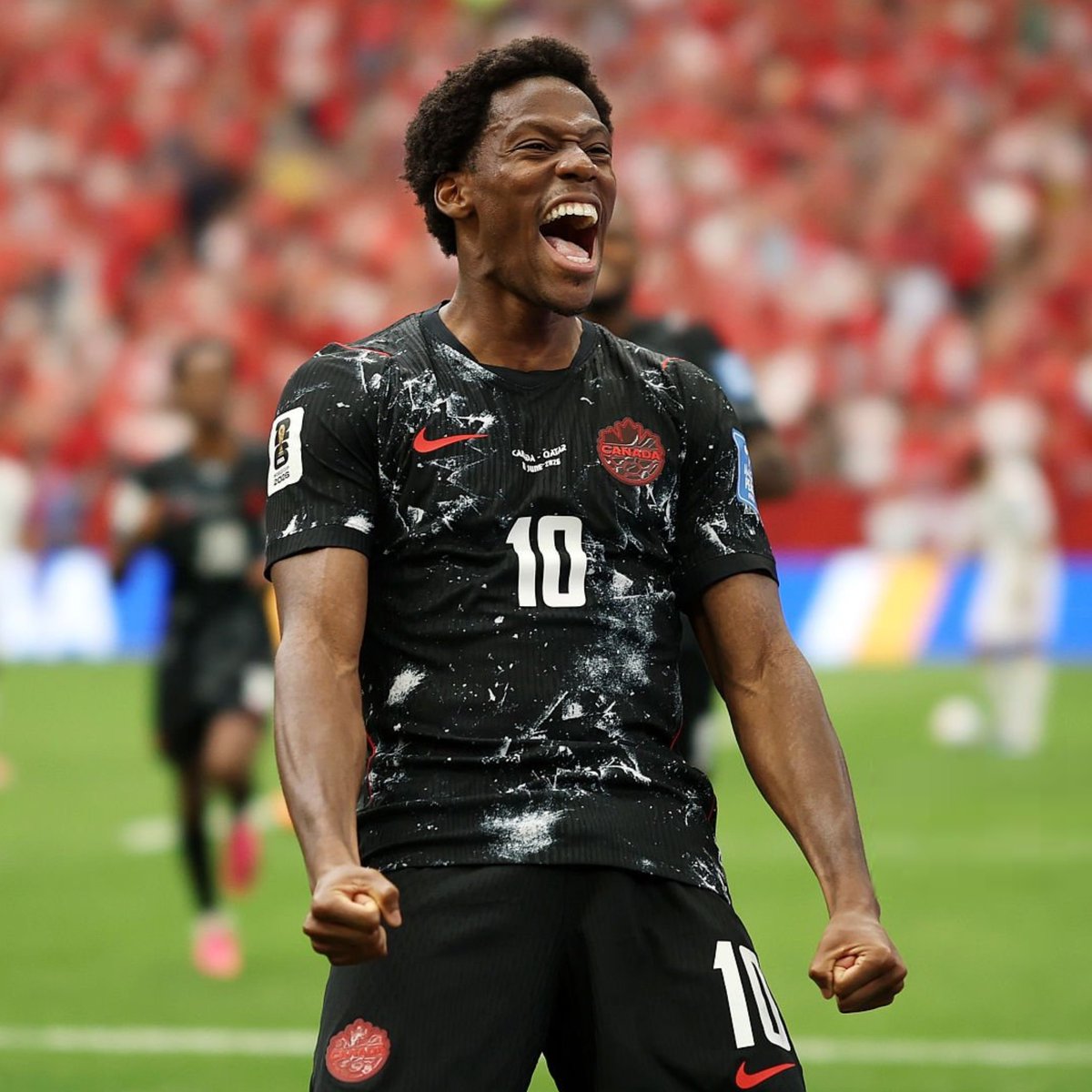 ActuFoot_'s tweet photo. 3/3 pour les pays organisateurs en seizièmes de finale de cette Coupe du monde. 😁

✅ Canada 🇨🇦 (1-0 vs Afrique du Sud)

✅ Mexique 🇲🇽 (2-0 vs Équateur)

✅ États-Unis 🇺🇸 (2-0 vs Bosnie) https://t.co/9aWSkgDHPW