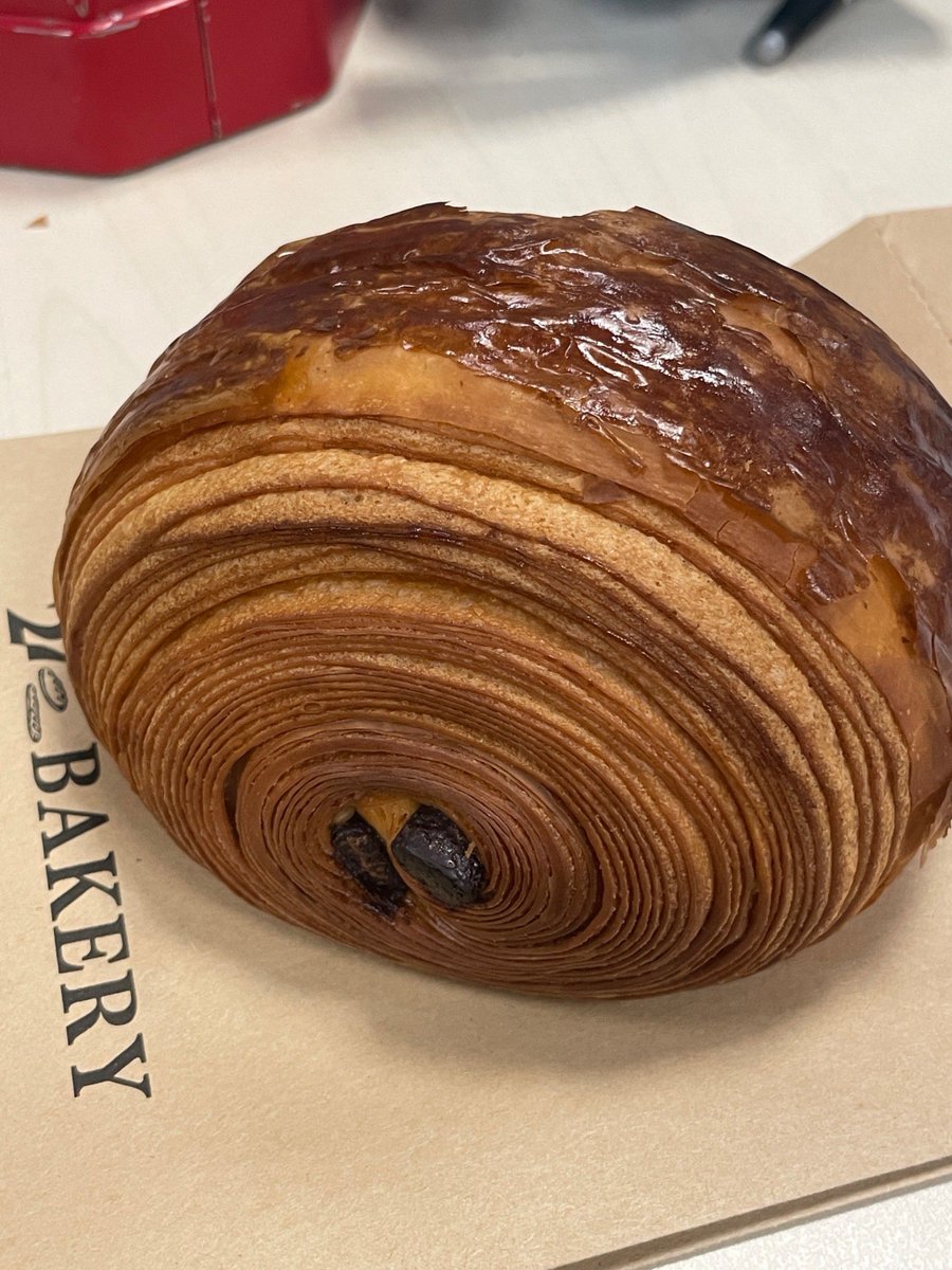 Mnetdrip's tweet photo. Just turned out my first batch of homemade chocolate croissants—flaky layers, oozing dark chocolate, and the smell filling the whole kitchen is chef’s kiss  Baking small wins hits different! https://t.co/VLo1WfE7Jh