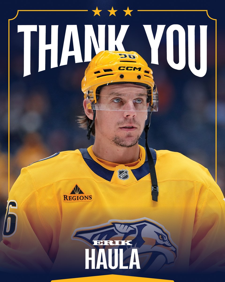 PredsNHL's tweet photo. Best of luck in LA, Hauls! https://t.co/5xvtG7ntpN