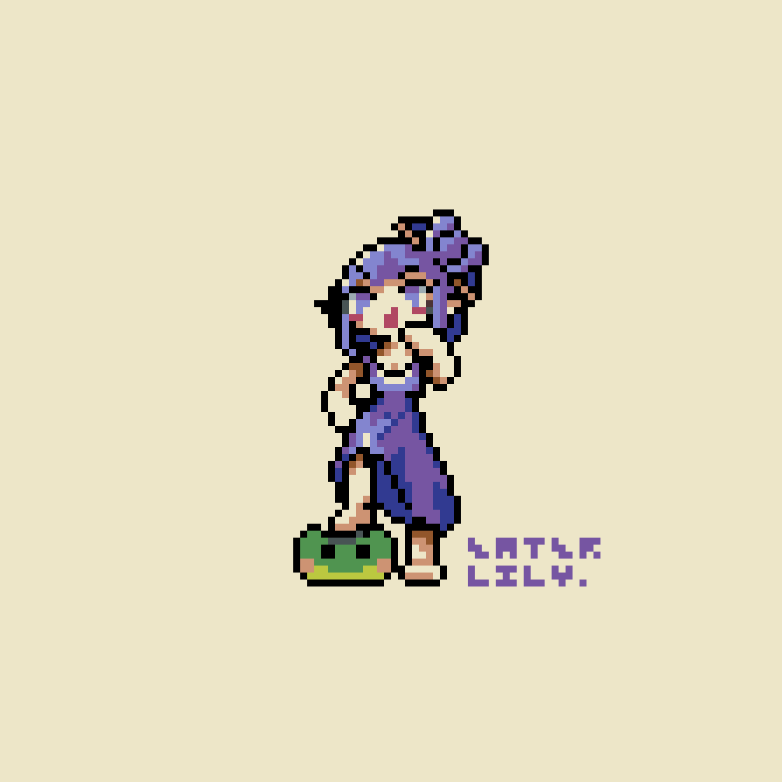 TRYPIXAGN's tweet photo. this month fairy is water lily
#pixelart #tryOCagain https://t.co/BumWoNrdon