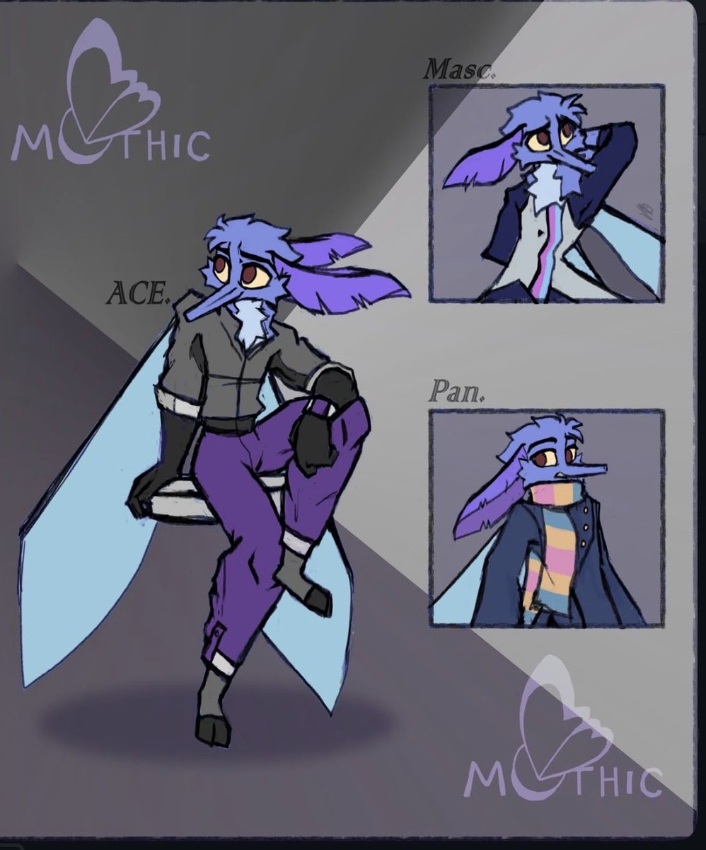 MothicDaze's tweet photo. Fancy version
#bugoc #insectoid #characterdesign https://t.co/ZwTocMnNYm