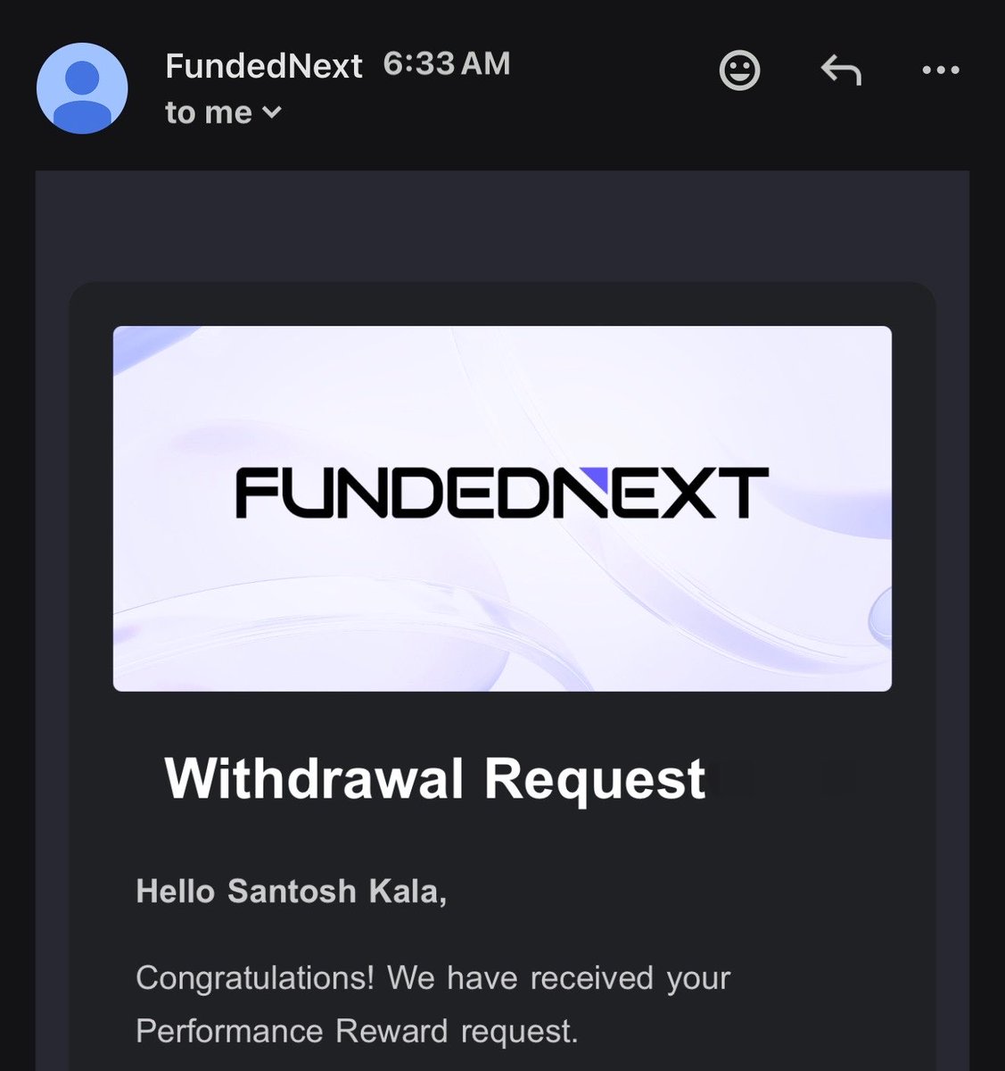 Santoshk976's tweet photo. 4Digit 2nd Payout Requested With @FundedNext❤️🥂
Best Trading Condition’s
ThankYou @FundedNext @Flynnn_FN❤️🥂 https://t.co/3RDXVkJMS7