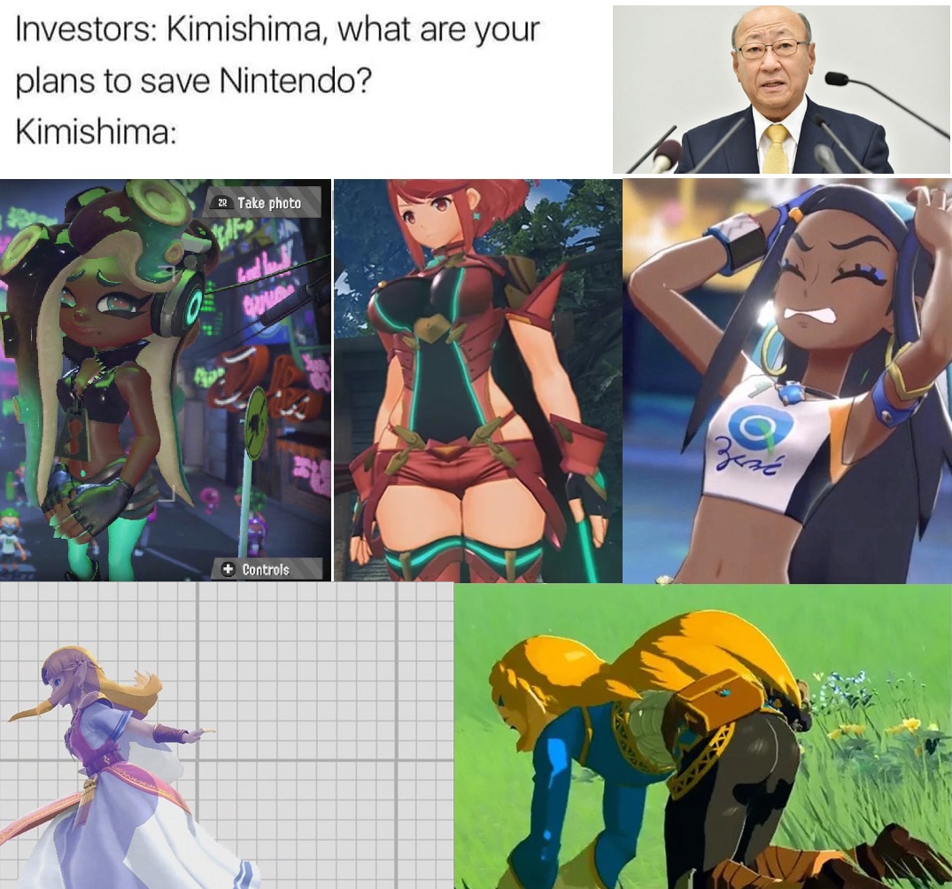 LookAtMyMeat1's tweet photo. Nintendo during the Switch's first year were on a mission https://t.co/3ACURVgBCI