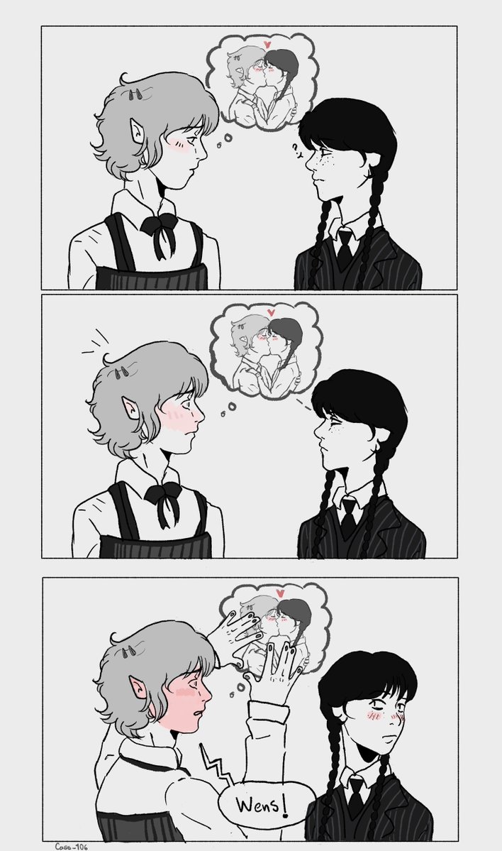 Cass_106's tweet photo. a mini-comic because it had been a long time since I'd drawn one :D #wenclair https://t.co/7joOJOM9P9