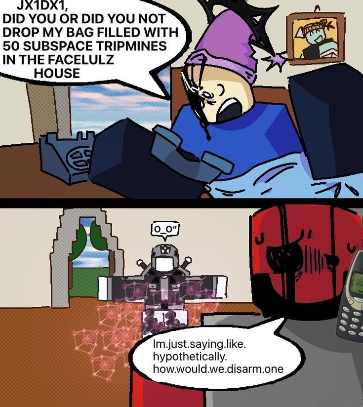 ComicDaSans's tweet photo. Unrelated image, but I would love to see a fighting game inspired by different roblox ARGs https://t.co/excrFcgMYs