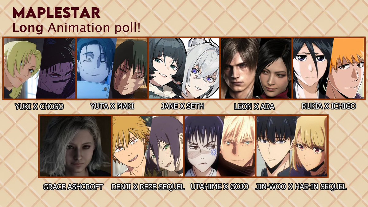 Maplestar_Art's tweet photo. I will be running a poll for my patrons in the $10 and up tiers to help decide a future long animation! 

This poll will be open until August 1st at 5:00 AM UTC.

If you’re interested in voting, please check out my 𝒫𝒶𝓉𝓇𝑒𝑜𝓃 in the bio. 

I look forward to seeing the final results! 🗳️📊✨