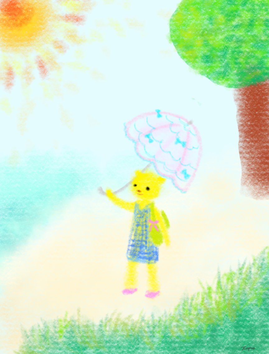 cheb358's tweet photo. #イラスト  #気づき

目に見えるもの全てを
明るく照らしてくれる太陽

絵(太陽の)を描いている時
心の中も明るくしてくれる🌅 https://t.co/UYKm3VdOeD