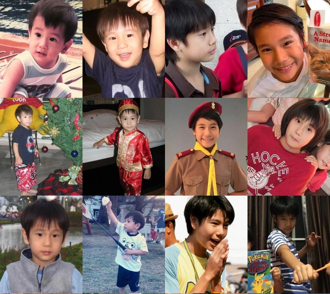 phuwinniess's tweet photo. Phuwin pernah bilang udh bosen difoto karna dari bocil dia udh difotoin mulu sm mamahnya. Phuwin lu sadar ga sih, klo dari bocil lu tuh udh gemes dan ganteng 😭 Wajar bgt klo ortu lu mau fotoin kegemesan lu tiap hari 😭  #phuwintang https://t.co/6LQQtOx3JN