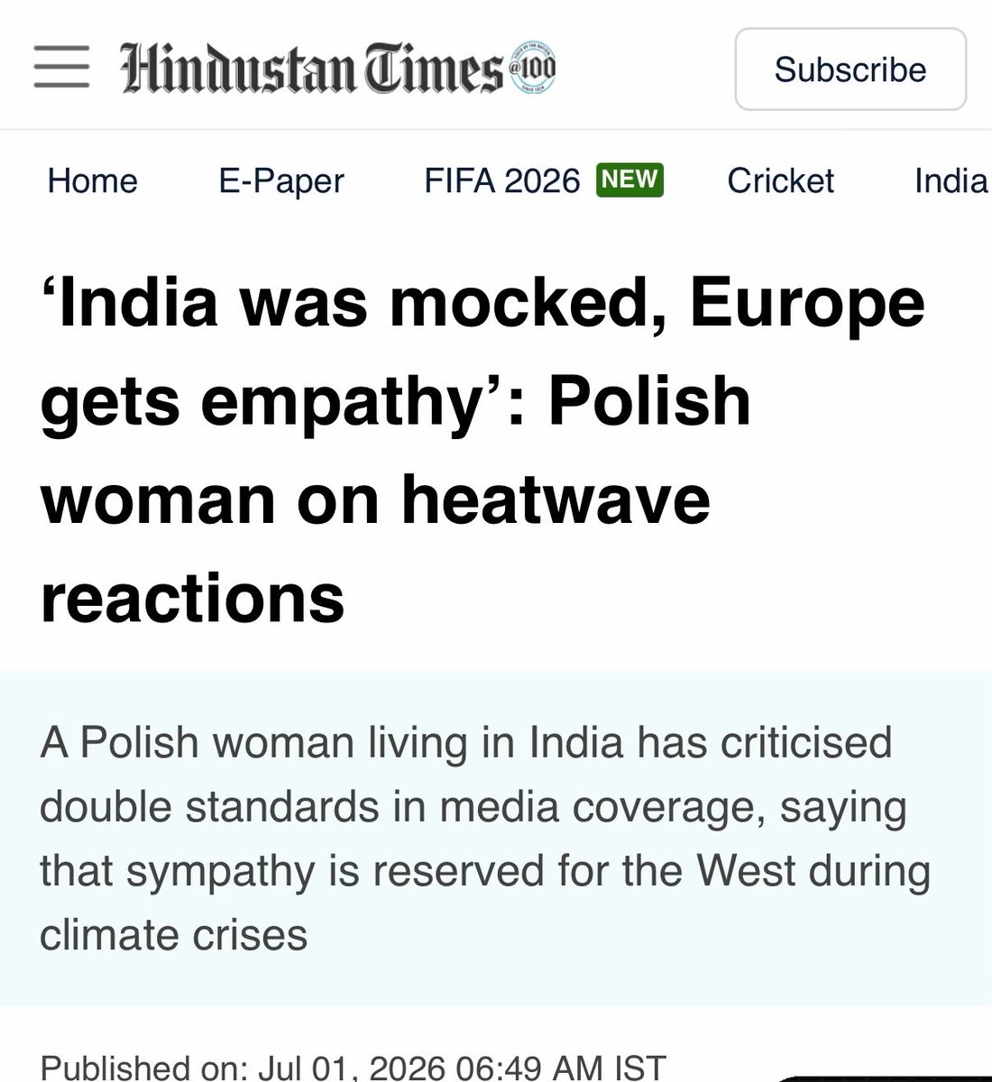 pattaazhy's tweet photo. Polish woman gets it but even some  Indians won’t get it. They think it as a tool to beat Modi Govt https://t.co/7aiYAOFKhZ