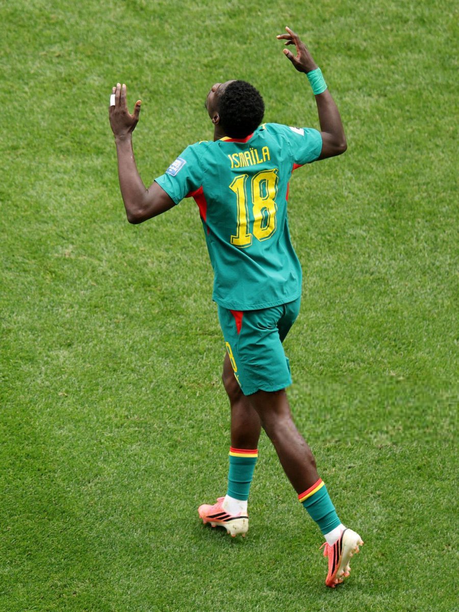 JoueursSN's tweet photo. Ismaila Sarr dans cette Coupe du Monde 2026 : 

4 buts ⚽️
1 passe décisive 🅰️

NUMÉRO 9. https://t.co/MpuAUu41hZ
