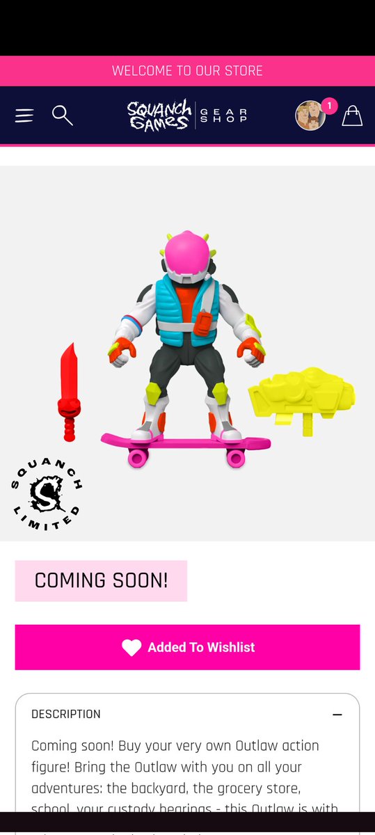 uncharteddork's tweet photo. @SquanchGames @highonlifegame Please please do not let this be super limited I need it!!! https://t.co/YBUh2D7Ajm